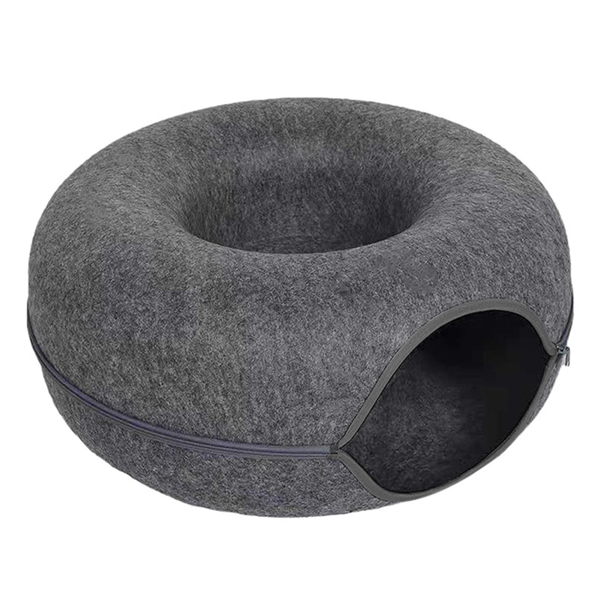 Ormollo™ Tunnel Donut Cat Bed