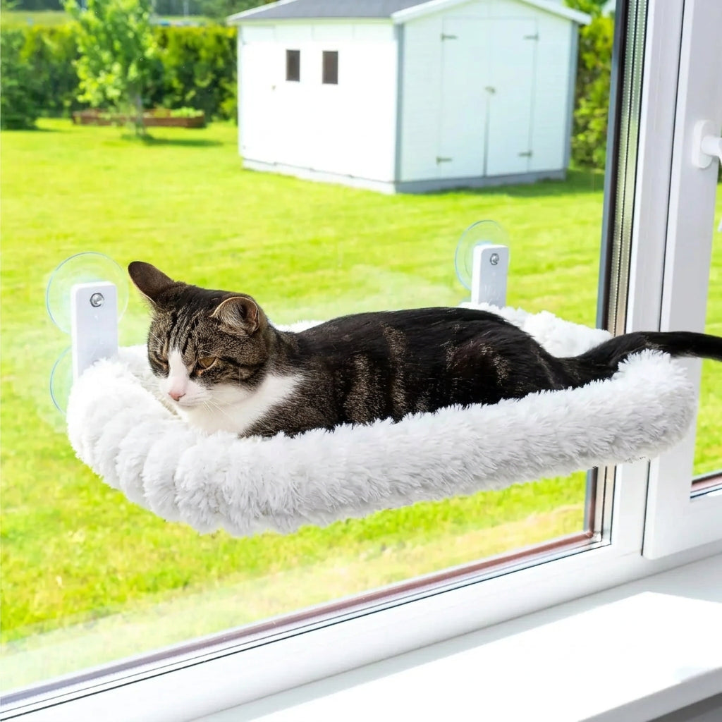 Ormollo™ Cat Window Hammock Bed with Suction Cups