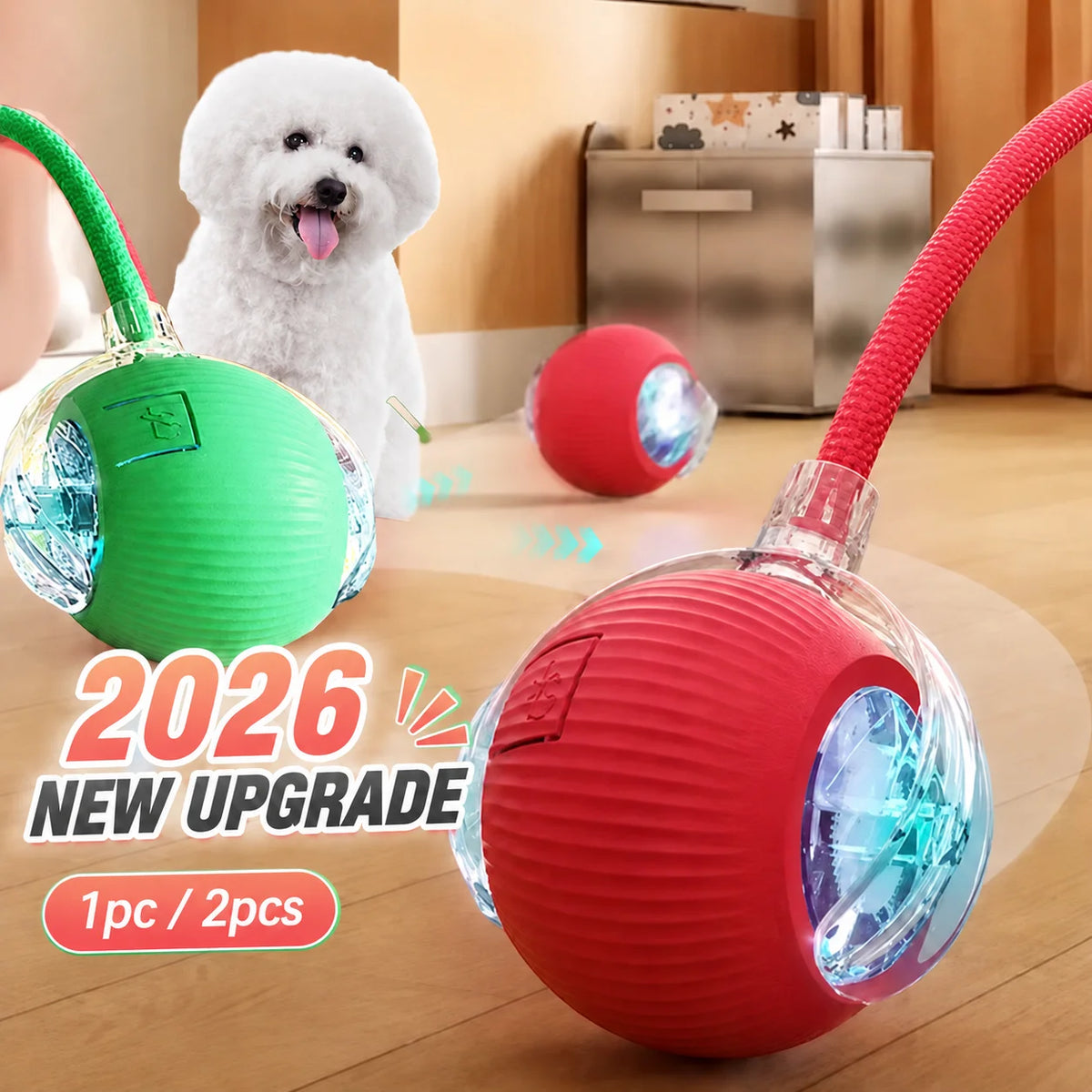 Ormollo™ Automatic Rolling Dog Ball