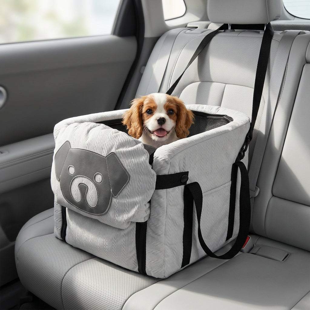 Ormollo™ Foldable Pet Car Seat for Dogs and Cats