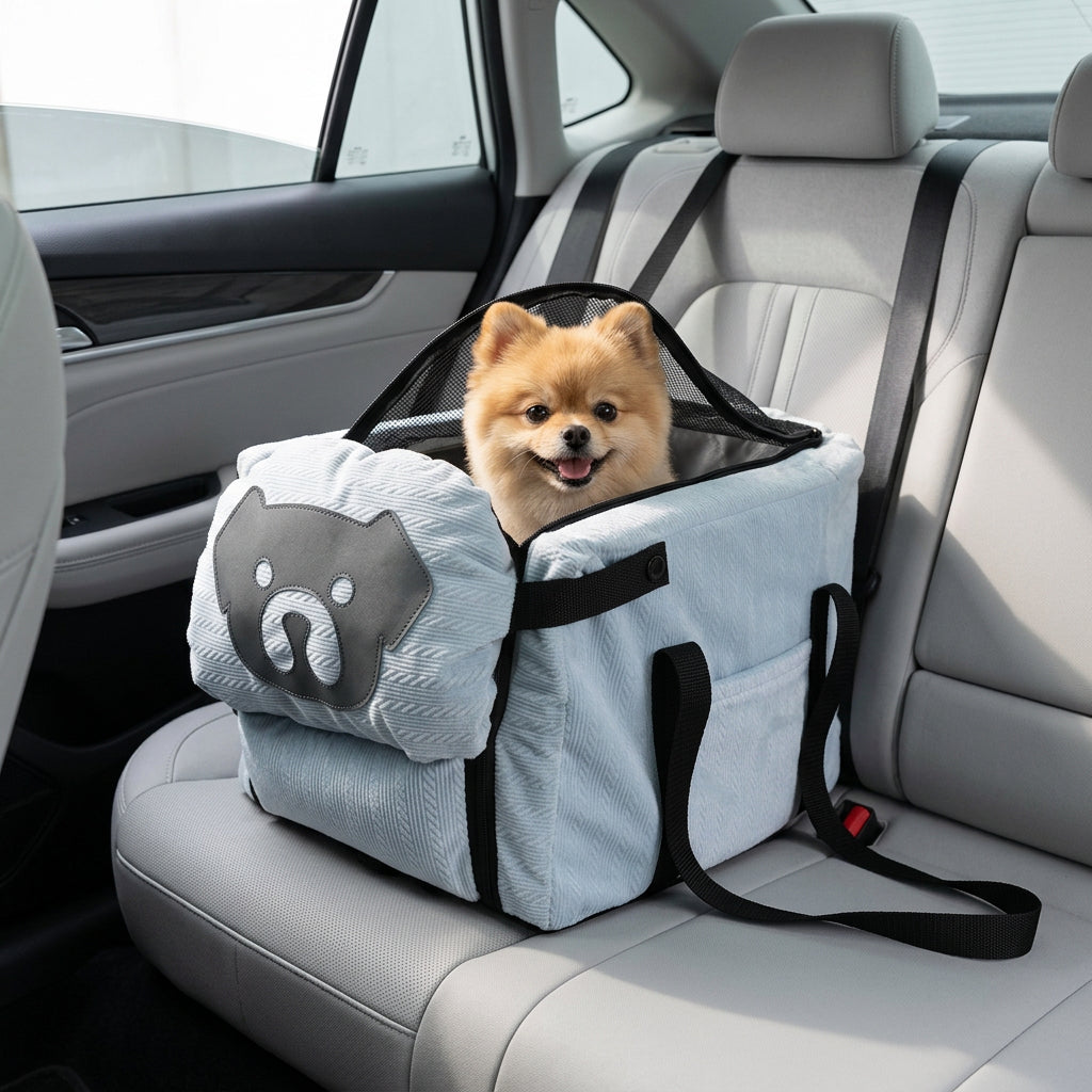 Ormollo™ Foldable Pet Car Seat for Dogs and Cats
