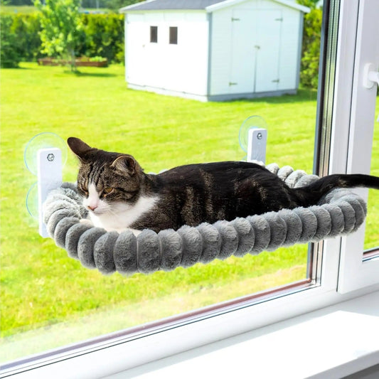 Ormollo™ Cat Window Hammock Bed with Suction Cups