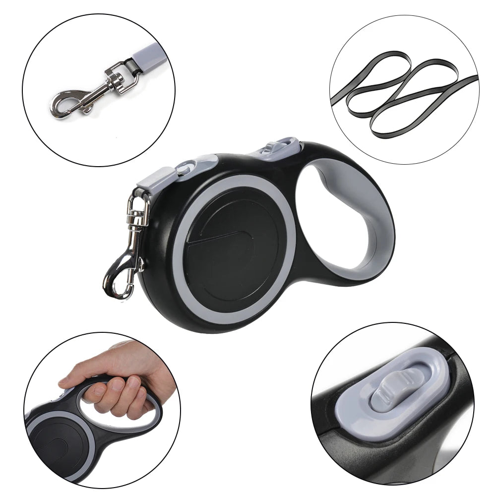 Ormollo™ 3m Retractable Dog Lead