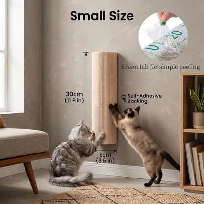 High-Adhesion Cat Scratching Post,Pet Toy,Suitable for Cats' Indoor Claw Sharpening Play,Furniture Protection Scratching Board