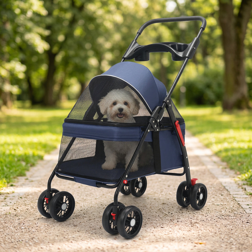 Ormollo™ Foldable Pet Stroller