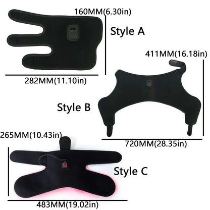 Automatic Timing Pet Red Light Recovery Device Promote Circulation Relieve Discomfort Dog Infrared Light Knee Brace