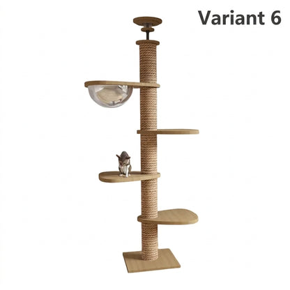 Ormollo™ Floor-to-Ceiling Cat Tower