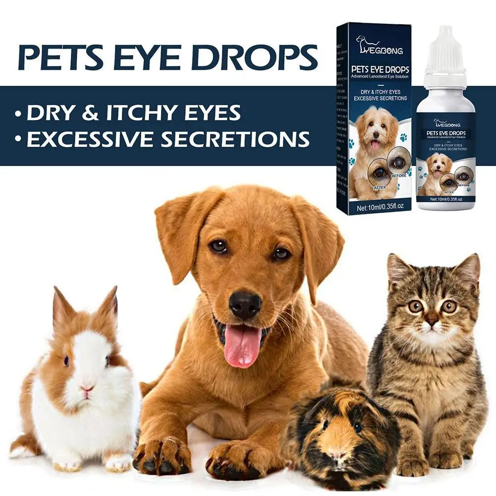 Ormollo™ Pet Eye Cleaning Drops for Dogs and Cats