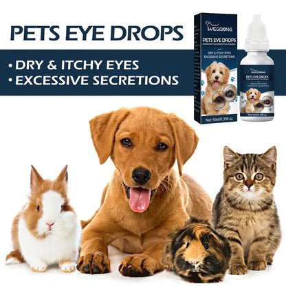Ormollo™ Pet Eye Cleaning Drops for Dogs and Cats