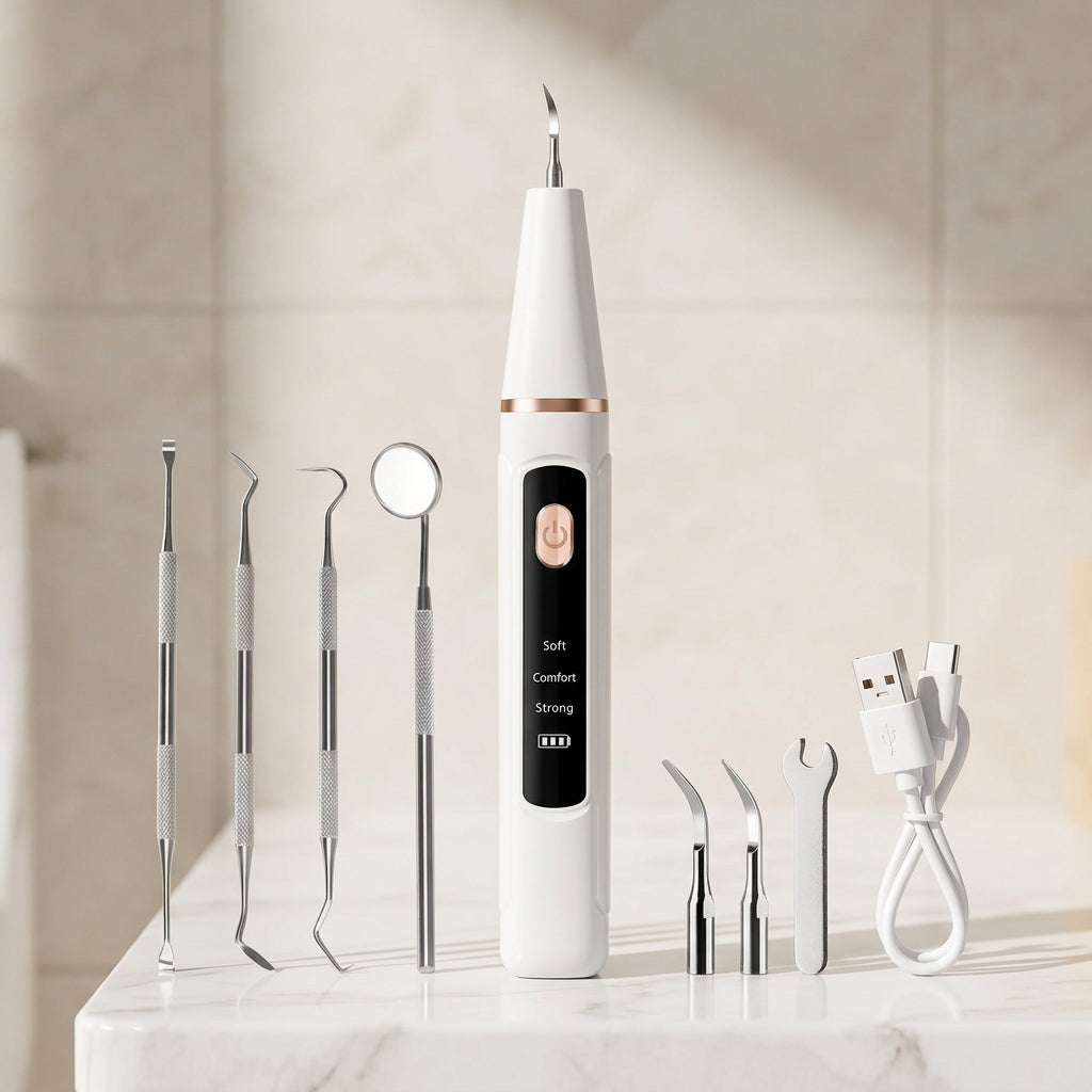 Ormollo™ Ultrasonic Dental Scaler Electric Plaque and Tartar Remover