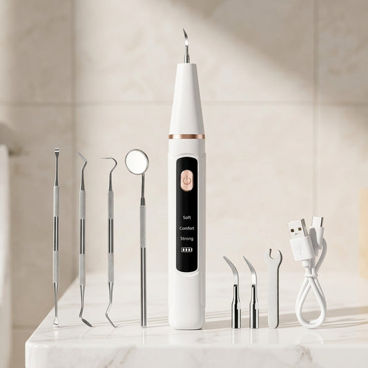 Ormollo™ Ultrasonic Dental Scaler Electric Plaque and Tartar Remover