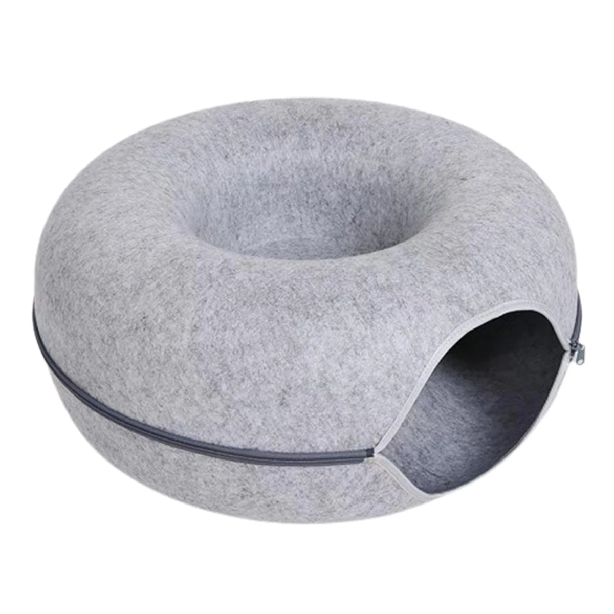 Ormollo™ Tunnel Donut Cat Bed