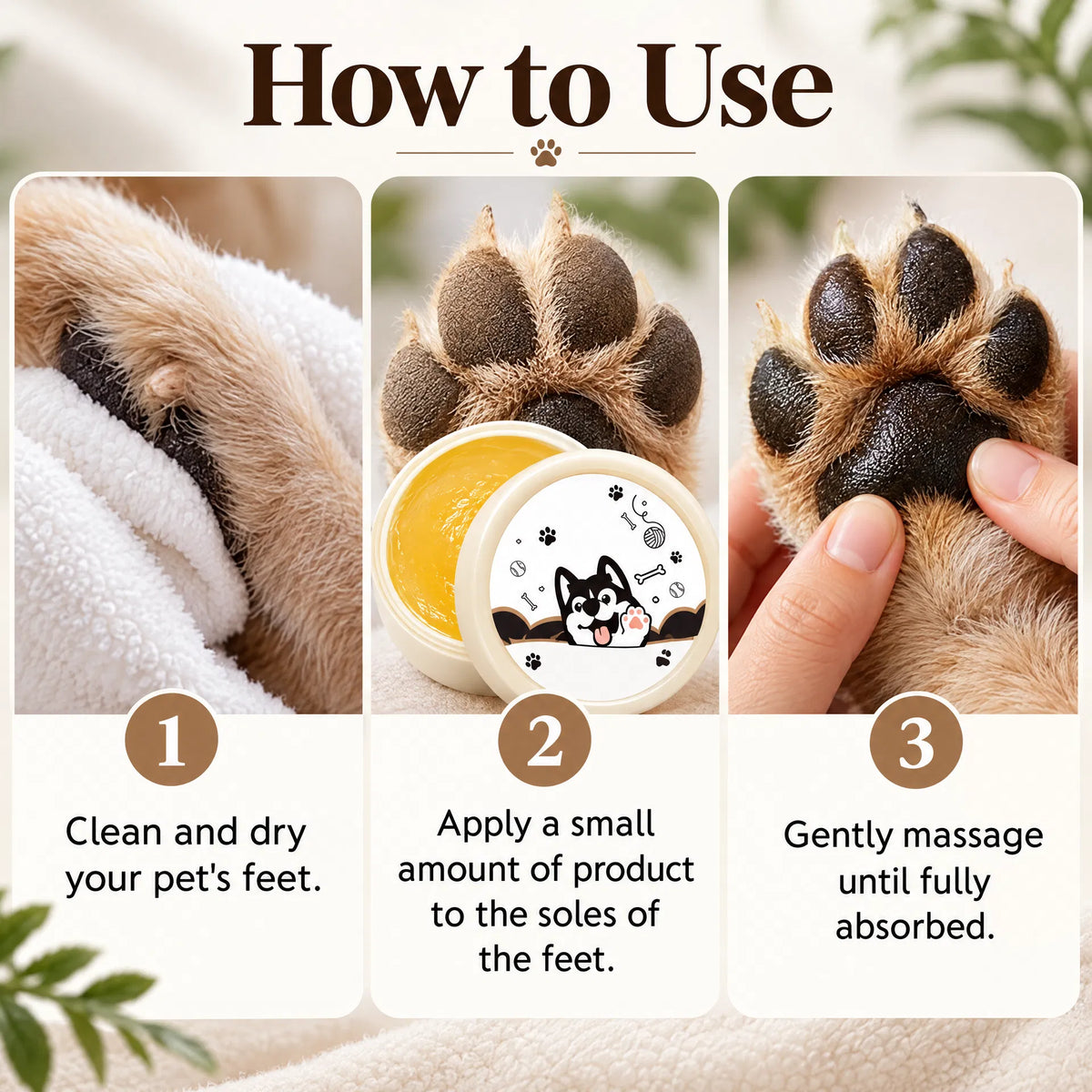 Ormollo™ Dog Nose and Paw Balm