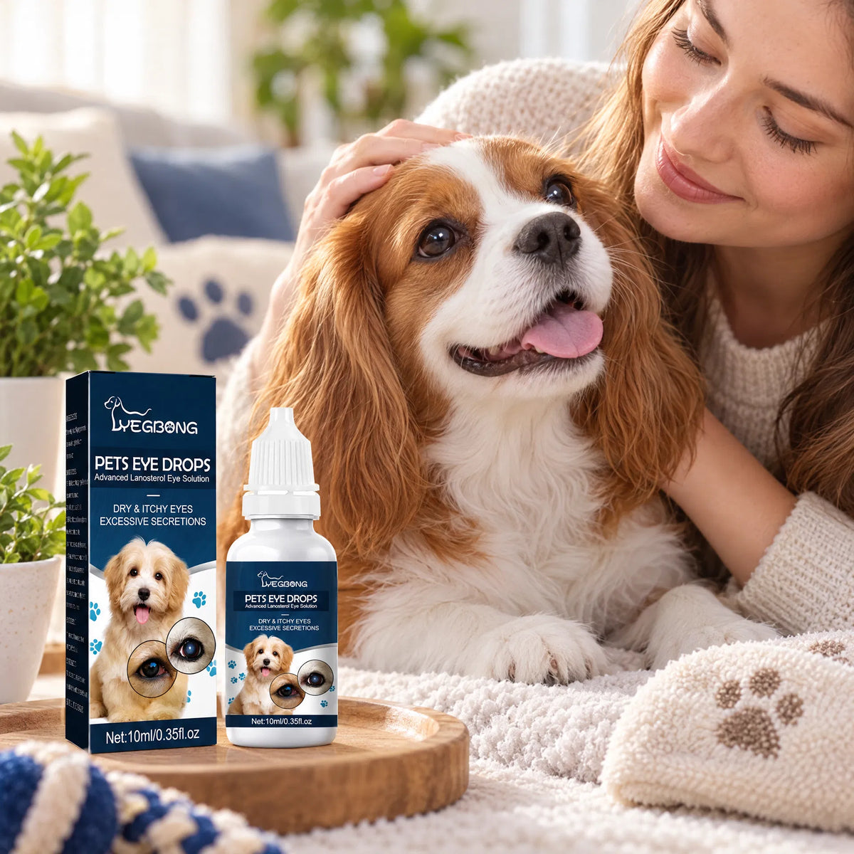 Ormollo™ Pet Eye Cleaning Drops for Dogs and Cats